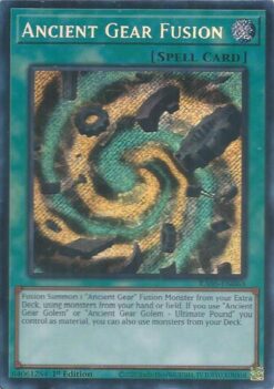 Ancient Gear Fusion (RA05-EN063) - Secret Rare