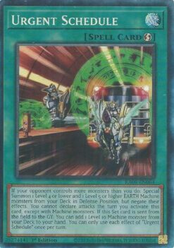 Urgent Schedule (RA05-EN064) - Collector's Rare