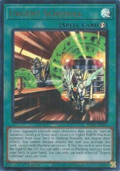 Urgent Schedule (RA05-EN064) - Ultra Rare