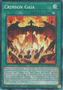 Crimson Gaia (RA05-EN070) - Collector's Rare