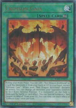 Crimson Gaia (RA05-EN070) - Ultimate Rare
