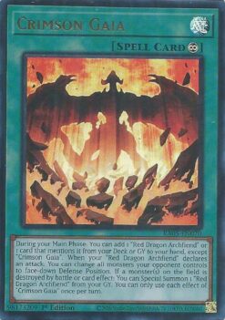 Crimson Gaia (RA05-EN070) - Ultra Rare