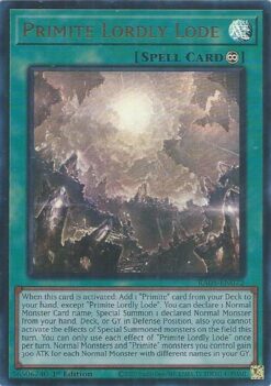Primite Lordly Lode (RA05-EN072) - Ultra Rare