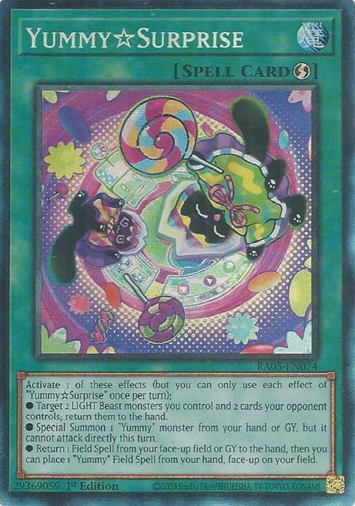 Yummy☆Surprise (RA05-EN074) - Collector's Rare