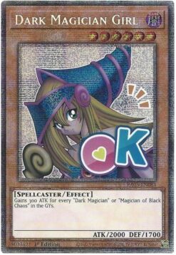 Dark Magician Girl (stamp artwork) (RA05-EN084) - Starlight Rare
