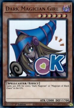 Dark Magician Girl (stamp artwork) (RA05-EN084) - Ultra Rare