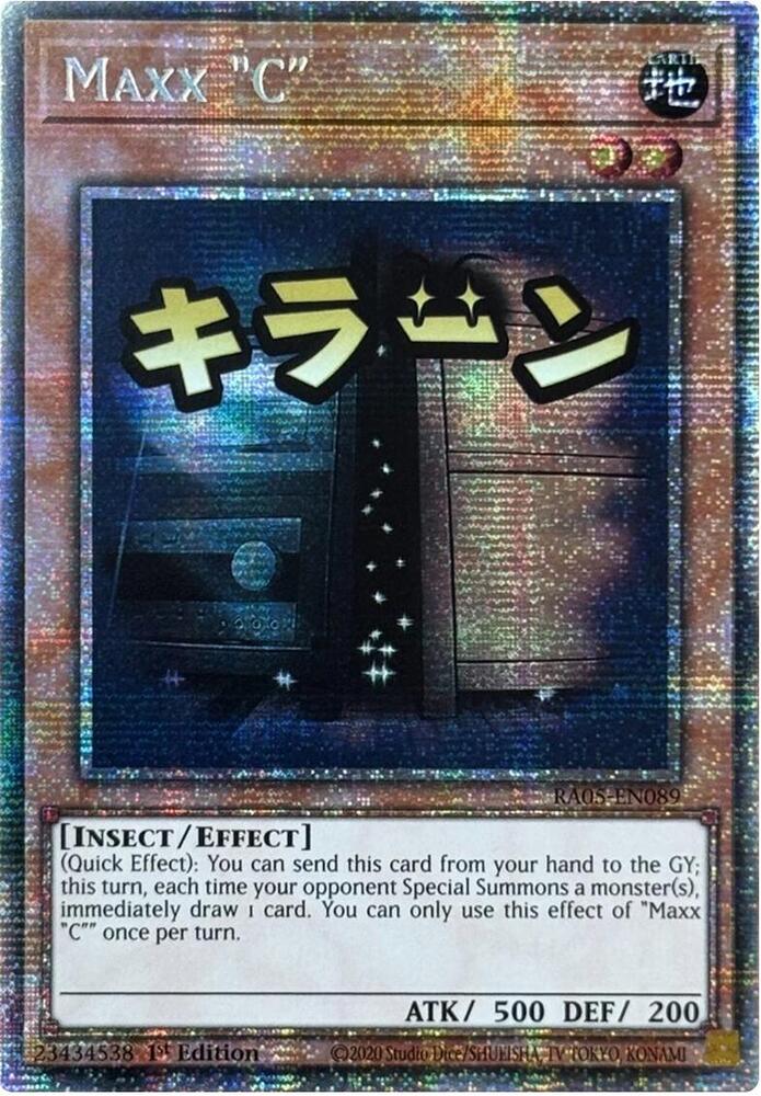 Maxx C (stamp artwork) (RA05-EN089) - Starlight Rare