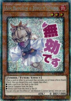 Ash Blossom & Joyous Spring (stamp artwork) (RA05-EN091) - Starlight Rare