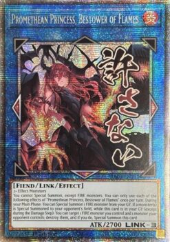 Promethean Princess, Bestower of Flames (stamp artwork) (RA05-EN107) - Starlight Rare
