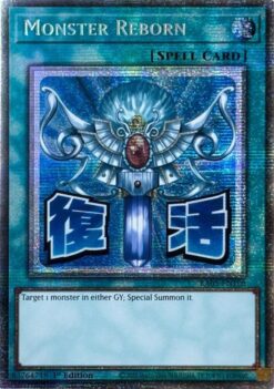Monster Reborn (stamp artwork) (RA05-EN108) - Starlight Rare