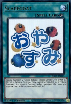 Scapegoat (stamp artwork) (RA05-EN111) - Ultra Rare