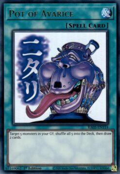 Pot of Avarice (stamp artwork) (RA05-EN114) - Ultra Rare