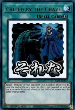 Called by the Grave (stamp artwork) (RA05-EN117) - Ultra Rare