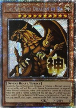 The Winged Dragon of Ra (stamp artwork) (RA05-EN130) - Starlight Rare