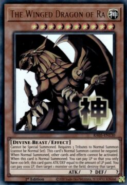 The Winged Dragon of Ra (stamp artwork) (RA05-EN130) - Ultra Rare