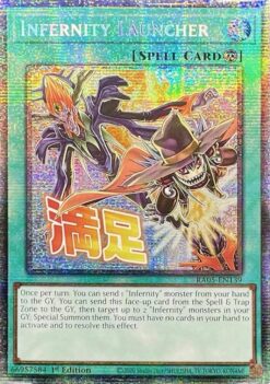 Infernity Launcher (stamp artwork) (RA05-EN139) - Starlight Rare