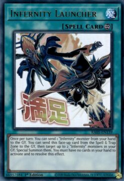 Infernity Launcher (stamp artwork) (RA05-EN139) - Ultra Rare