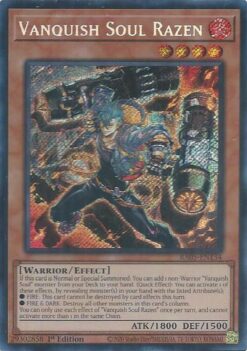Vanquish Soul Razen (RA05-EN134) - Secret Rare