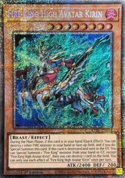 Fire King High Avatar Kirin (RA05-EN032) - Starlight Rare
