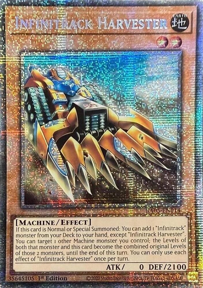 Infinitrack Harvester (RA05-EN014) - Starlight Rare