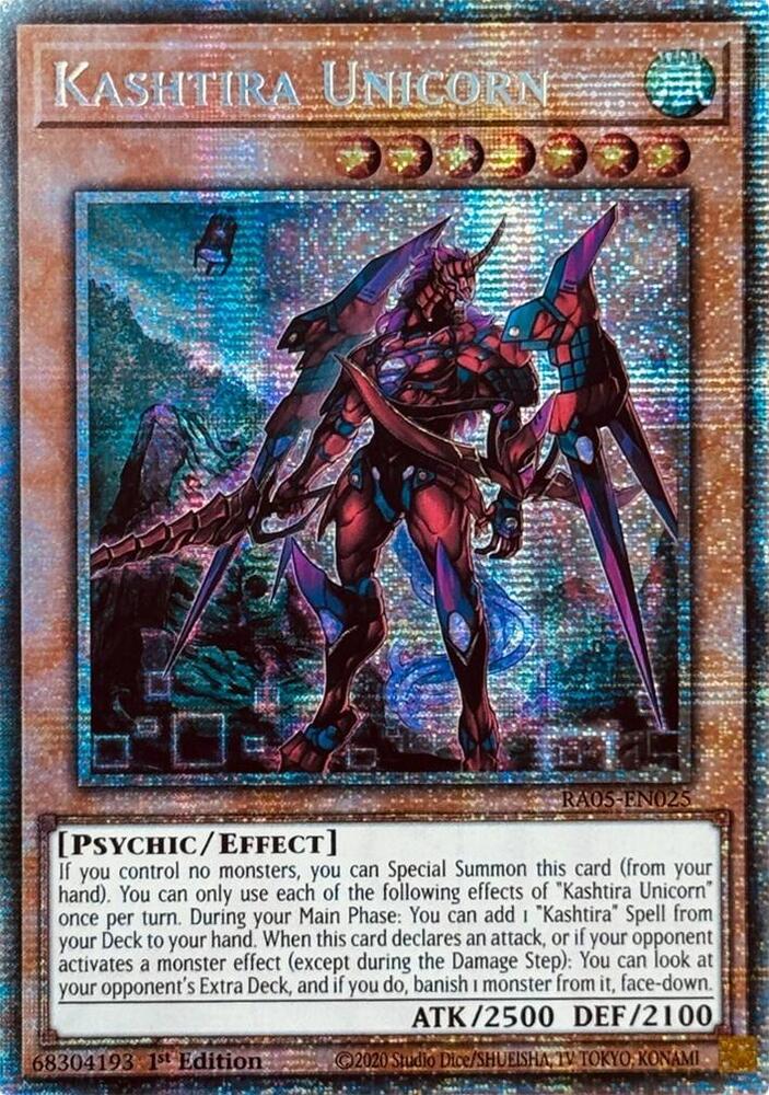 Kashtira Unicorn (RA05-EN025) - Starlight Rare