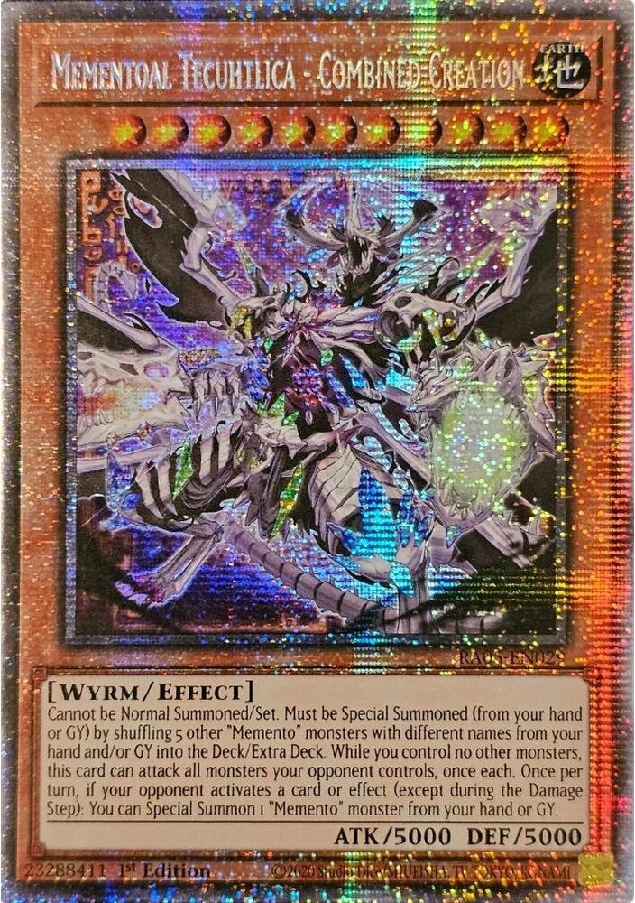 Mementoal Tecuhtlica - Combined Creation (RA05-EN029) - Starlight Rare