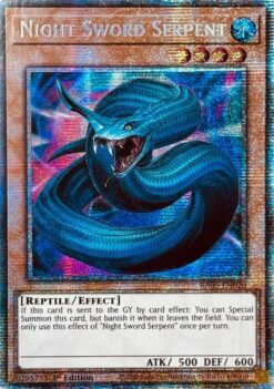 Night Sword Serpent (RA05-EN020) - Starlight Rare