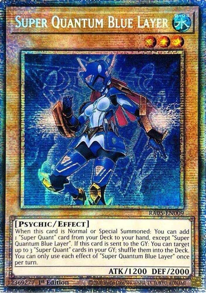 Super Quantum Blue Layer (RA05-EN009) - Starlight Rare