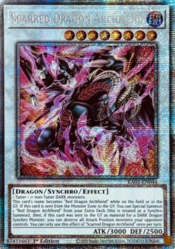 Scarred Dragon Archfiend (RA05-EN044) - Starlight Rare