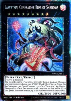 Laevatein, Generaider Boss of Shadows (RA05-EN051) - Starlight Rare