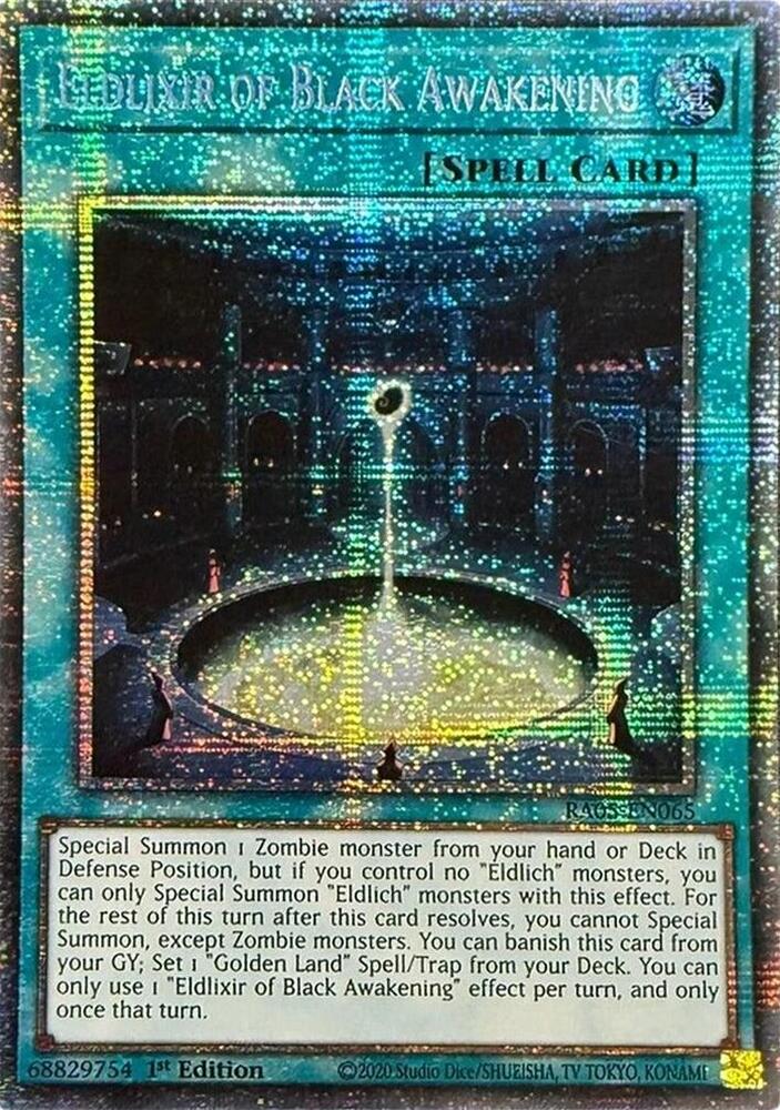 Eldlixir of Black Awakening (RA05-EN065) - Starlight Rare