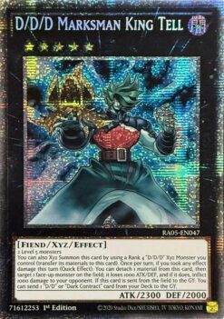 D/D/D Marksman King Tell (RA05-EN047) - Starlight Rare