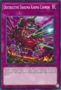 Destructive Daruma Karma Cannon (PHRE-EN030) - Rare