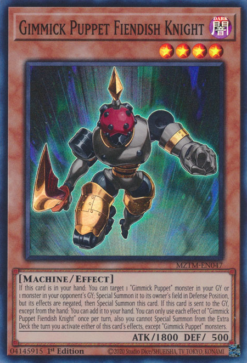 Gimmick Puppet Fiendish Knight (MZTM-EN047) - Super Rare
