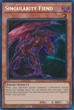 Singularity Fiend (MZTM-EN042) - Secret Rare