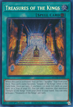 Treasures of the Kings (MZTM-EN006) - Secret Rare