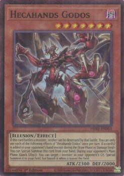 Hecahands Godos (PHRE-EN003) - Super Rare