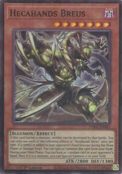 Hecahands Breus (PHRE-EN005) - Super Rare