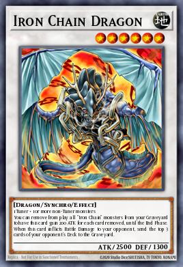 Iron Chain Dragon (MAMO-EN081) - Ultra Rare