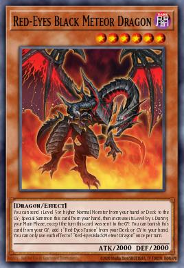 Red-Eyes Black Meteor Dragon (MAMO-EN049) - Ultra Rare