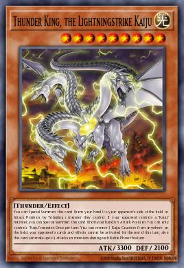 Thunder King, the Lightningstrike Kaiju (MAMO-EN046) - Ultra Rare