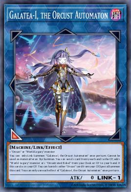 Galatea-I, the Orcust Automaton (MAMO-EN090) - Ultra Rare