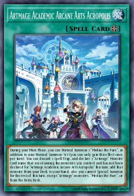 Artmage Academic Arcane Arts Acropolis (MAMO-EN101) - Ultra Rare