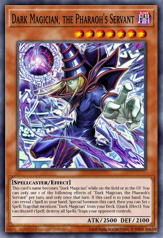 Dark Magician, the Pharaoh's Servant (MAMO-EN001) - Ultra Rare