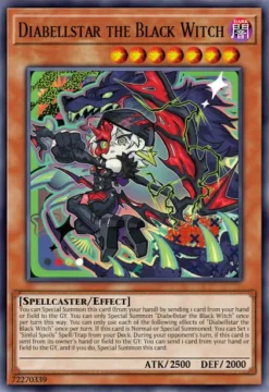 Diabellstar the Black Witch (MAMO-EN032) - Secret Rare