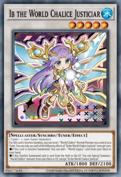 Ib the World Chalice Justiciar (MAMO-EN034) - Secret Rare
