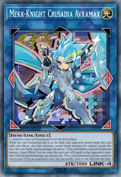 Mekk-Knight Crusadia Avramax (MAMO-EN037) - Secret Rare