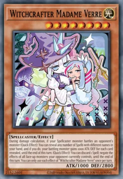 Witchcrafter Madame Verre (MAMO-EN031) - Secret Rare