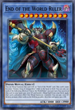 Ruler of the End of the World (MAMO-EN121) - Secret Rare