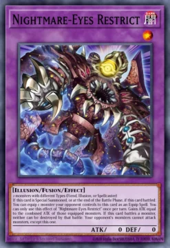 Nightmare-Eyes Restrict (MAMO-EN122) - Secret Rare